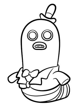 Раскраски Тролли Тролли раскраска 10