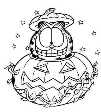 Раскраски Тыква на Хэллоуин Тыква на Хэллоуин