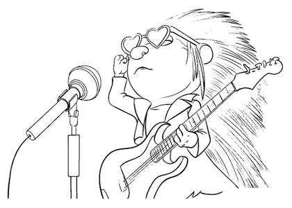 Зверопой раскраска 2